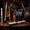 Silver Drum Key Keys Tuning Drums Metal Drill Bit Percussion
