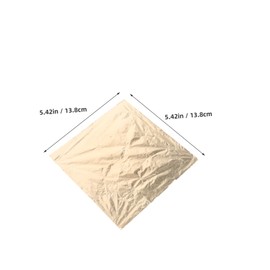 SHINEOFI 100 Sheets Imitation Gold Foil Transfer Paper for Crafting Furniture Decoration DIY Art Gilding Applications Versatile Metallic Leaf for Stunning Creations