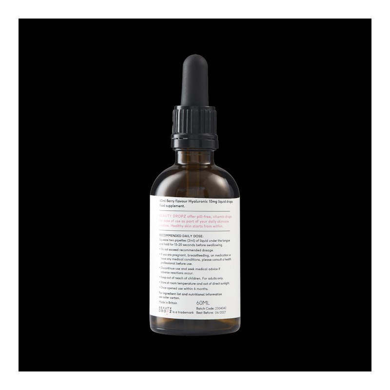 Beauty Dropz Hyaluronic Edible Skincare 60Ml