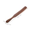 VOSAREA Elegant Wooden Long Handle Spurtle Roti Flier En Sourdough