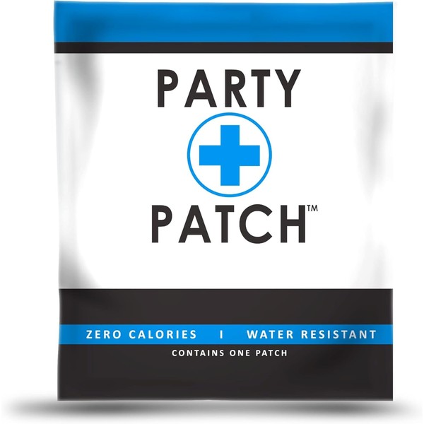 Zero Calories, Water-Resistant Recovery Patch for Parties and Nights Out