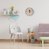 Bresser Junior Children's Wall Clock - Silent - with Flora,