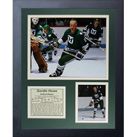 Gordie Howe - Hartford Whalers 11" X 14" Framed Photo Collage By Legends Never Die, Inc.