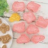 16 Pieces of Transportation Theme Molds, Creative Cartoon Molds, Fun