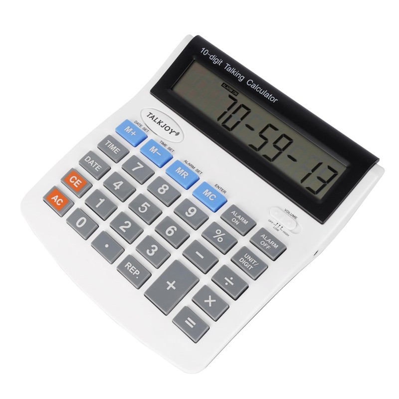 Professional XXL Talking Calculator with Voice Output Desk Calculator Large