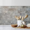 AULIGET 100 Piece Mountain Rock Peel and Stick Backsplash Wall