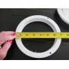 D&W 6 7/8" WHITE Round Ceiling A/C Vent 1 1/2"