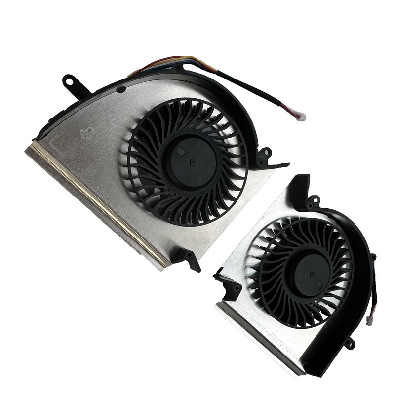 Siakoocty New CPU+GPU Cooling Fan Replacement for MSI GE75 GP75