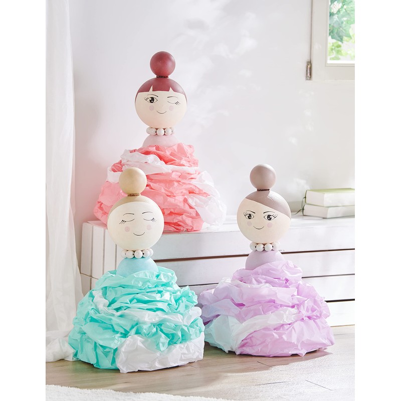 Polystyrene Ball Diameter 20 cm Set of 2