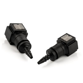 LST 2x Schnellverschluss Kraftstoffleitung Schlauchkupplung gerade 6,3x3mm