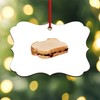 CafePress Peanut Butter and Jelly Sandwich Ornament Scroll Holiday Ornament
