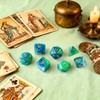 Set di 7 dadi poliedrici per Dungeons and Dragons, MTG,