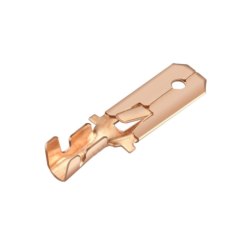 Heschen male spade quick splice crimp terminals 6.3mm crimp connector