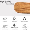 1Pc Ergonomic Long Handle Spatula Wear Resistant Kitchen Flat Spurtle