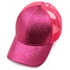 C.C Gorra de béisbol Lisa Hatsandscarf (BT-6), Glitter-Hot Pink, Talla