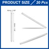 uxcell 20Pcs 2mm x 35mm Dowel Pins 304 Stainless Steel