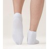Breslatte 6pairs Ankle Socks for Women Men Breathable Mesh Low