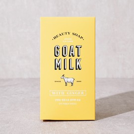 Shower Mate Ginger Goat Milk Soap 90g x 12 / 샤워메이트 진저 산양유 비누 90g x 12개