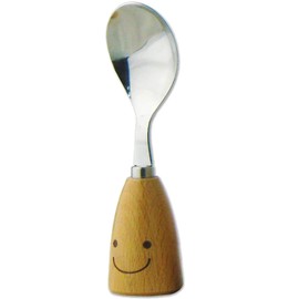 Nagao WY-37 Waiwai Kitchen Stand Spoon (L) Stainless Steel, Wood, Made in Japan