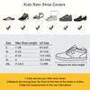 Luwint Kids Waterproof Shoe Covers, Reusable Rain Shoe Covers Non-slip