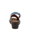 Spring Step Belizana - Sandalias con correa para mujer, Azul,