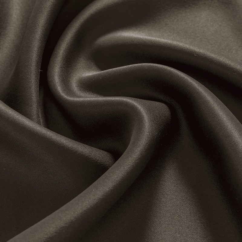 XTMYI Dark Brown Curtains for Living Room,Short Blackout Waterproof Shower