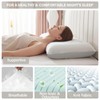 Cooling Memory Foam Pillow, Bed Pillow, Medium Soft Feel Neck