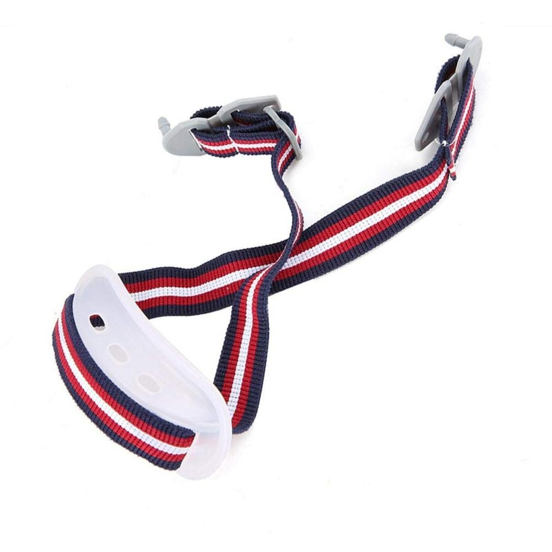 Universal Hard Hat Chin Strap Safety Construction White Elastic Strap