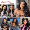24 Inch Body Wave Glueless Lace Front Wigs Human Hair