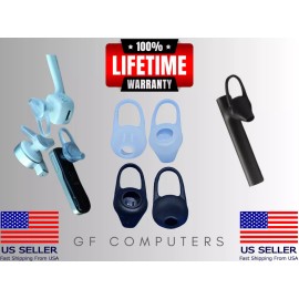 Unbranded Replacement Ear Gel Ear Hook for Plantronics M25 M55 M70 M90 M155 M165 Voyager - Clear, 3 PCS