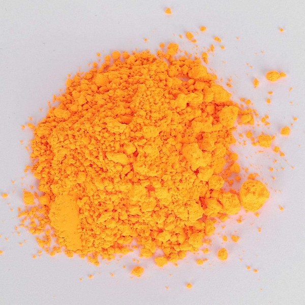 Orange Glow Powder Fluorescent Powder, Glow in the Dark Colour
