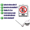 Letrero NO ESTACIONARSE