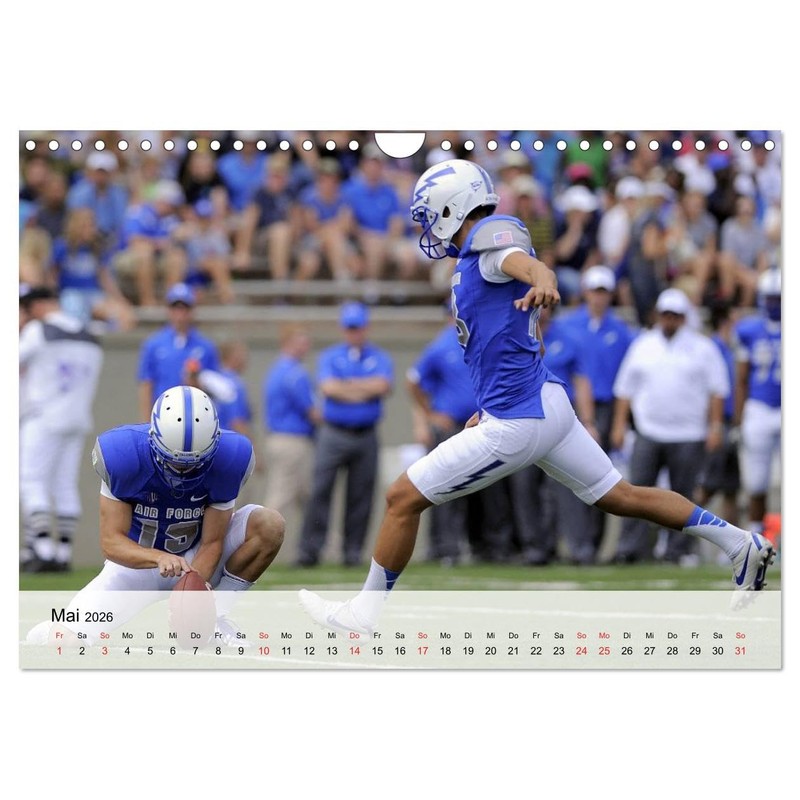 American Football. Nichts für Feiglinge! (Wandkalender 2026 DIN A4 quer),