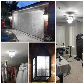 E12 100w Dimmable LED Candelabra Bulbs Replacement C7,6000K Daylight Bright Cool White,1000 Lumen T6 E12 12W LED Candle Bulbs for Ceiling Fan Chandelier Pendant Lighting Salt Lamp,No Flicker,2 Pack