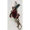 OPI Nail Polish Lacquer Bottle Alexx Key Finder Chain -