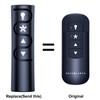 Replacement Ceiling Fan Remote Control Compatible with Hunter K6266 and