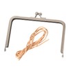 MYmama 12cm Metal Clasp for Card Case (1 Silver)