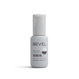 Bevel Beard Oil for Men - Moisturizing Beard Oil with Jojoba Oil and Argan Oil, Adds Shine and Helps Prevent Dryness, Frizz and Breakage, 1 Oz, Gray