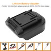 Lithium Battery Adapter Converter Cordless Tool Battery Dock Power Connector