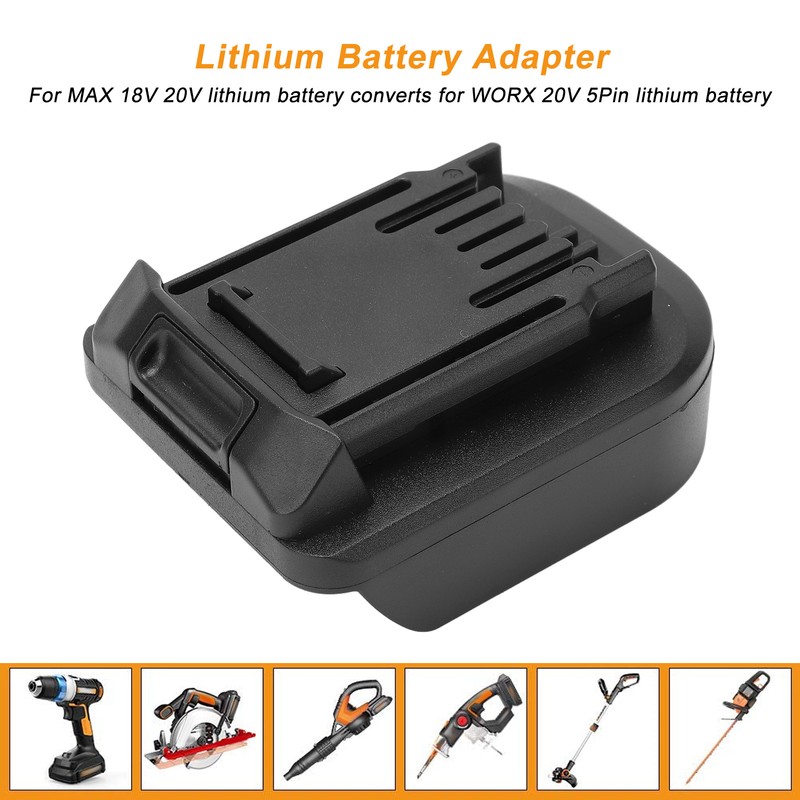 Lithium Battery Adapter Converter Cordless Tool Battery Dock Power Connector