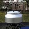 Camping Kettle Lightweight Aluminum Alloy Portable Camp Tea Pot Coffee