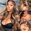 IWISH 20 Inch Blonde Human Hair wig For Black Women