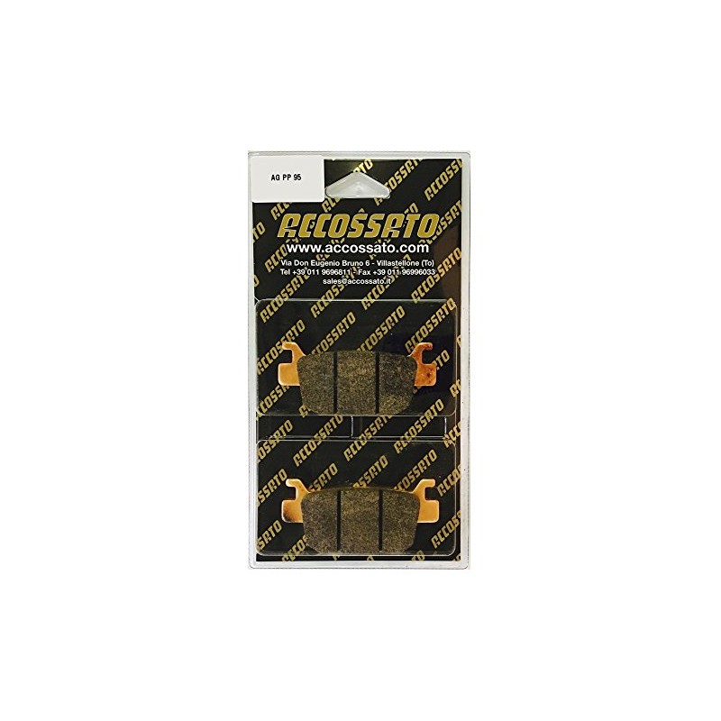 ACCOSSATO Brake Pad agpp95st, Honda > Fes 125 A7/A9/AA S-Wing,