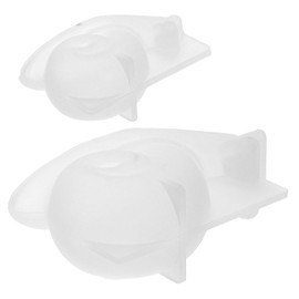 TEHAUX 2pcs Snail Ornament Mold Snail Making Mold Animal Soap Molds Animal Epoxy Resin Molds DIY Snail Molds Body Soap Mold Resin Tools Resin for Molds Silica Gel 3D Crystal Epoxy Pendant
