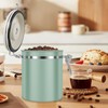 4PCS Coffee Storage Canister 1.5L 51OZ Double Airtight Coffee Beans