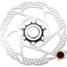 SHIMANO Deore SM-RT54-S Disc Brake Rotor - 160mm, Center Lock, for Resin Pads Only, Silver