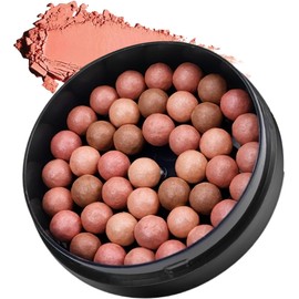 Rubor En Crema - Maquillaje Para Mejillas Rosadas Rubor Portátil Encendido Perlas Bronceadoras Ligeras Bálsamo De Color Para Mejillas Bola Cremosa De Larga Duración Crema Para Pieles M