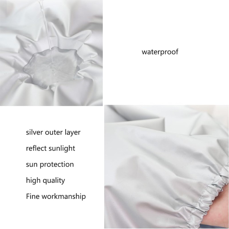 Outdoor Air Conditioner Cover Waterproof Dustproof Snowproof (86x30x56cm)
