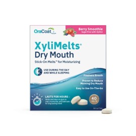 Oracoat XyliMelts for Dry Mouth Night Time or Day - Moisturizing Mouth...
