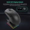 TECWARE EX1 Gaming Mouse, 26k Wireless Mouse, OLED Display, RGB